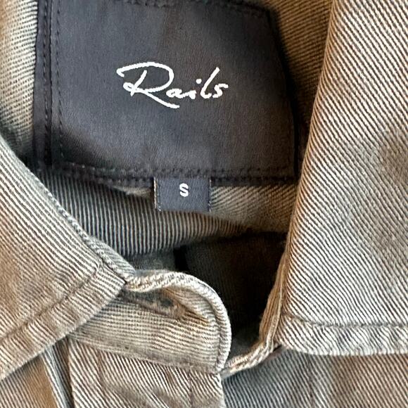 Loren Olive Lightning Bolt Shirt | Military Patch Embroidered Size S - Picture 7 of 8